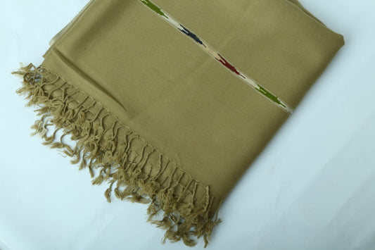 Wool Shawl Army Green